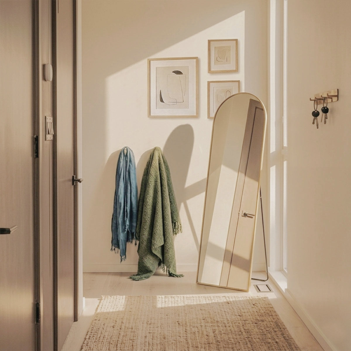 Ellis-Bogenspiegel in voller Länge – Gold
