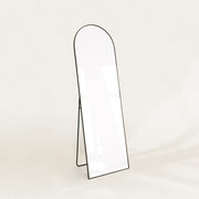 Rowan-Full Length Arched Mirror — Greyish