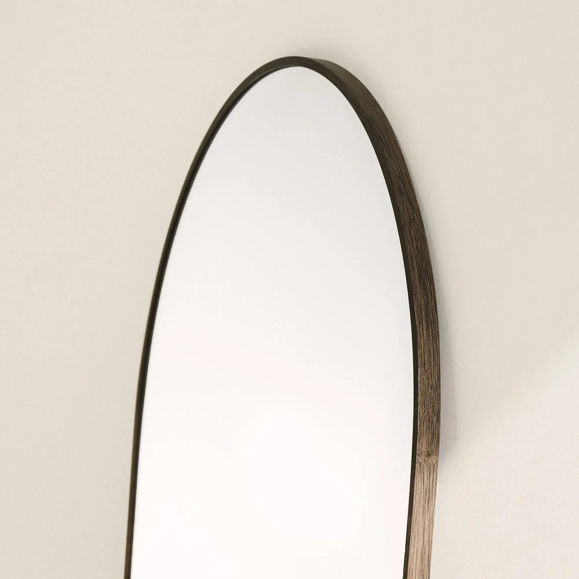 Rowan-Full Length Arched Mirror — Greyish